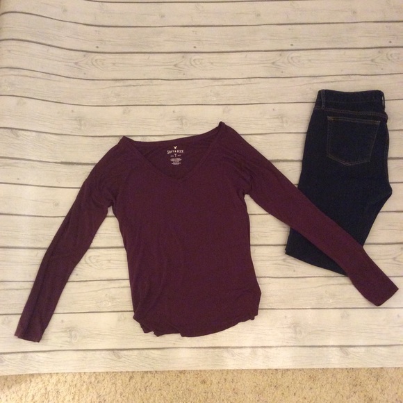 American Eagle Outfitters Tops - NWOT American Eagle Soft & Sexy Tee